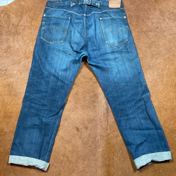 Levi’s Vintage Clothing 1915 Cinch Back Selvage Denim - Picture 7 of 16